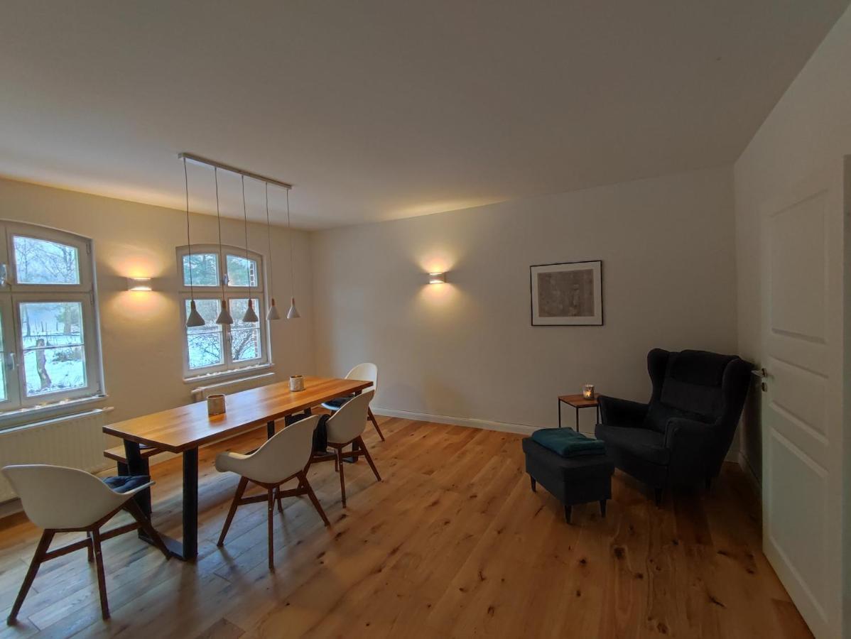 Ferienwohnung Forsthaus Zartwitzer Hütte Rechlin Exterior foto